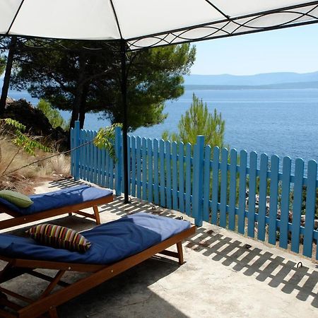 A Small Stone House By The Sea, In A Wineyard Nerežišće Exterior foto